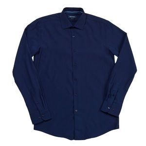 Nautica Slim Fit Navy Dress Shirt